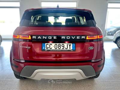 Land Rover Range Rover Evoque 2.0d i4 mhev awd 180cv auto - 2020 - 109.000 km Rosso usata Capo d`Orlando