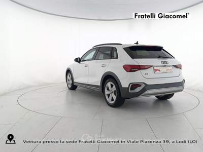 Audi A3 allstreet 2.0 tdi business 150cv s-tronic Bianco usata Lodi
