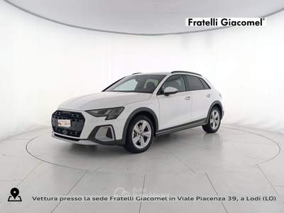 Audi A3 allstreet 2.0 tdi business 150cv s-tronic Bianco usata Lodi