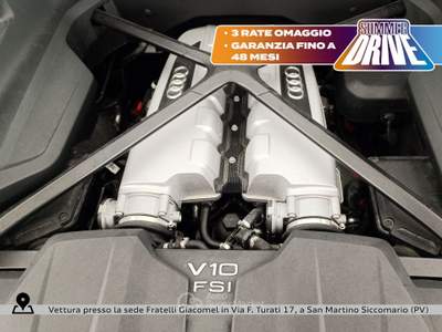 Audi R8 5.2 v10 performance quattro 620cv s tronic Grigio usata San Martino Siccomario