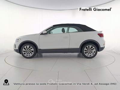 Volkswagen T-Roc cabriolet 1.0 tsi style 110cv Bianco usata Assago