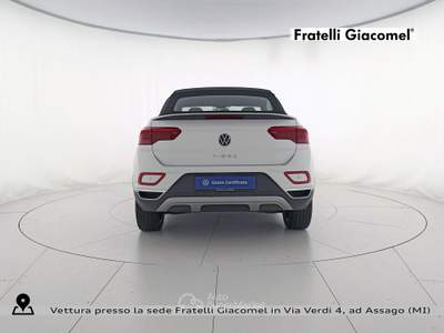Volkswagen T-Roc cabriolet 1.0 tsi style 110cv Bianco usata Assago