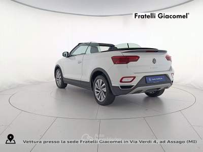 Volkswagen T-Roc cabriolet 1.0 tsi style 110cv Bianco usata Assago