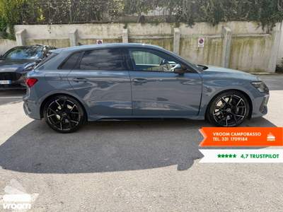 Audi A3 RS 3 SPB TFSI quattro S tronic Grigio usata Campobasso