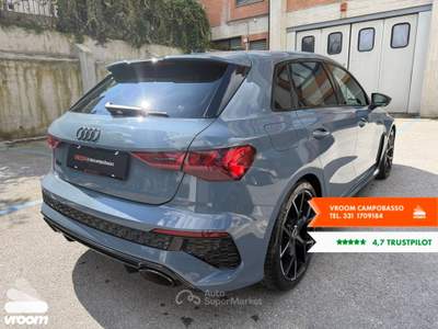 Audi A3 RS 3 SPB TFSI quattro S tronic Grigio usata Campobasso