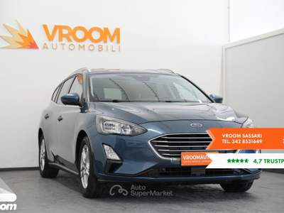 Ford Focus Focus 1.5 EcoBlue 120 CV automatico SW Business Co-Pilot Blu/Azzurro usata Chilivani