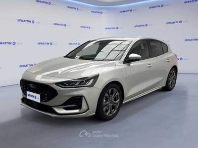 Ford Focus Focus 1.0 Ecoboost Hybrid 125 Cv 5p. St-Line Argento usata Cassola