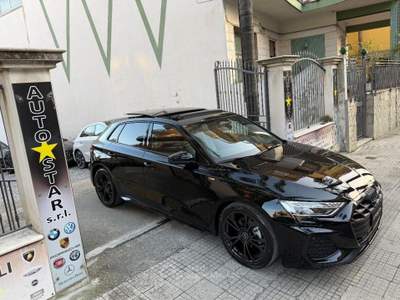 Audi A3 SPB 35 TFSI S tronic S line edition Nero usata Barcellona Pozzo di Gotto