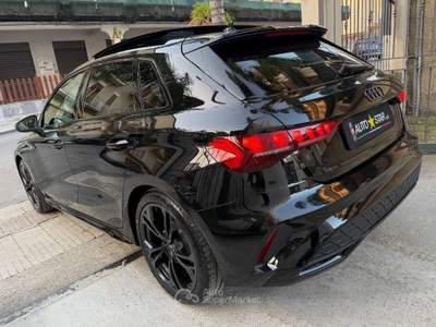 Audi A3 SPB 35 TFSI S tronic S line edition Nero usata Barcellona Pozzo di Gotto
