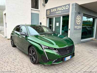 Peugeot 308 308 PureTech Turbo 130 S&S EAT8 GT NEOPATENTATO Verde usata San Paolo d'Argon