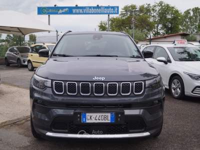 Jeep Compass 1.3 Turbo T4 190 CV PHEV AT6 4xe Limited Grigio usata Roma