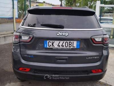 Jeep Compass 1.3 Turbo T4 190 CV PHEV AT6 4xe Limited Grigio usata Roma