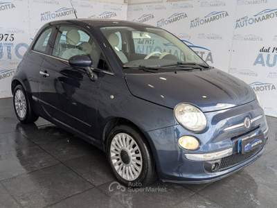 Fiat 500 1.2 Lounge 69cv Blu/Azzurro usata Limatola