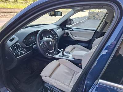 BMW X3 xdrive30dA xLine 249cv Blu/Azzurro usata Piancogno
