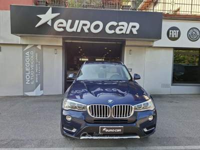 BMW X3 xdrive30dA xLine 249cv Blu/Azzurro usata Piancogno