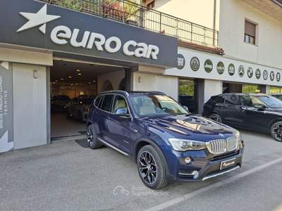 BMW X3 xdrive30dA xLine 249cv Blu/Azzurro usata Piancogno
