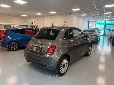Fiat 500 1.0 hybrid Connect 70cv Grigio usata Novara