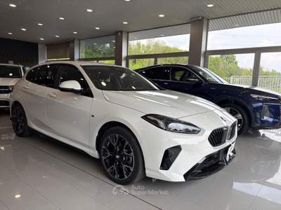 BMW Serie 1 120d 120d 48V MSport Design auto Bianco usata Romano Canavese