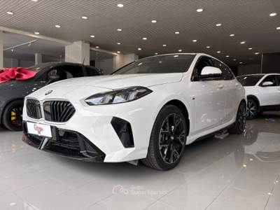 BMW Serie 1 120d 120d 48V MSport Design auto Bianco usata Romano Canavese