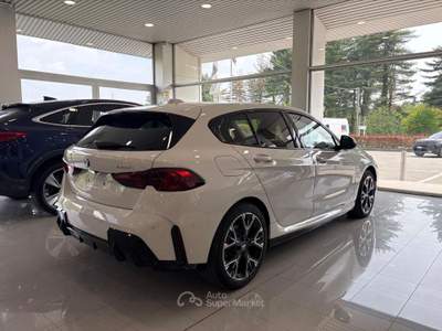 BMW Serie 1 120d 120d 48V MSport Design auto Bianco usata Romano Canavese