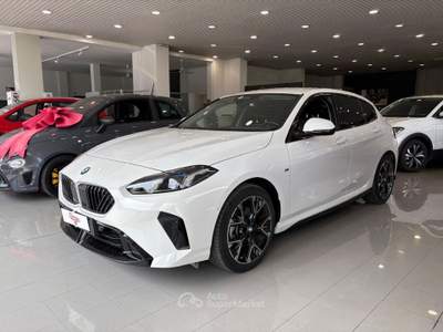BMW Serie 1 120d 120d 48V MSport Design auto Bianco usata Romano Canavese