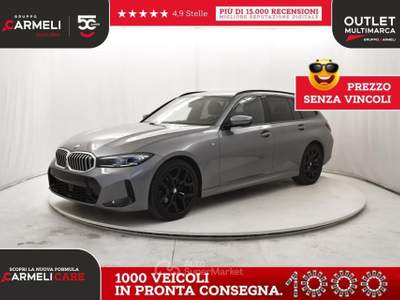 BMW Serie 3 320d 320 d Mild Hybrid 48V Msport xDrive Steptronic CERCHI 19 - LED - 360 - NAVI - FULL Grigio usata Coccaglio
