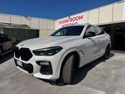 BMW X6 X6 X6 G06 xdrive30d mhev 48V Msport auto Bianco usata Pomezia