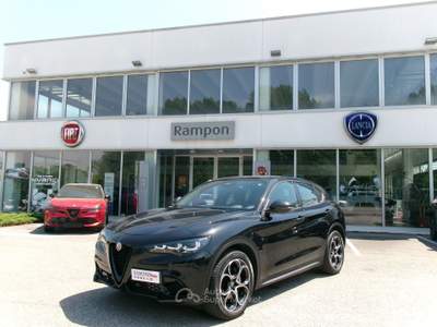 Alfa Romeo Stelvio 2.2 TD 210 CV Sprint AT8 Q4 Nero usata SAN DONA' DI PIAVE