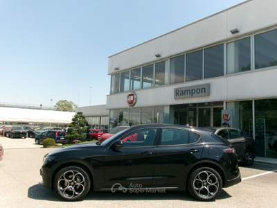 Alfa Romeo Stelvio 2.2 TD 210 CV Sprint AT8 Q4 Nero usata SAN DONA' DI PIAVE