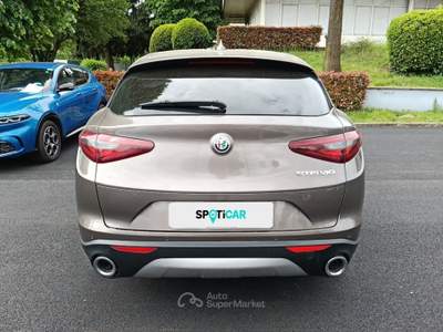 Alfa Romeo Stelvio 2.2 Turbo Diesel 180CV AT8 RWD Super Marrone usata TORINO