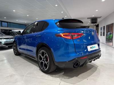 Alfa Romeo Stelvio 2.2 TD 210 CV Veloce AT8 Q4 Blu/Azzurro usata Milano