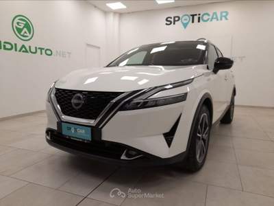 Nissan Qashqai III 2021 1.3 mhev Tekna+ 2wd 158cv xtronic Bianco usata Alessandria
