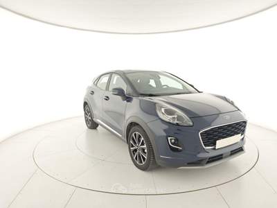 Ford Puma 1.0 EcoBoost Hybrid 125 CV S&S Titanium Blu/Azzurro usata Capua