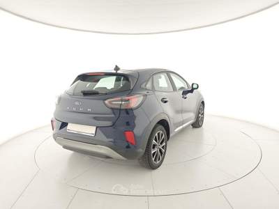 Ford Puma 1.0 EcoBoost Hybrid 125 CV S&S Titanium Blu/Azzurro usata Capua