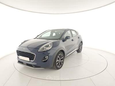 Ford Puma 1.0 EcoBoost Hybrid 125 CV S&S Titanium Blu/Azzurro usata Capua