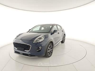 Ford Puma 1.0 EcoBoost Hybrid 125 CV S&S Titanium Blu/Azzurro usata Capua