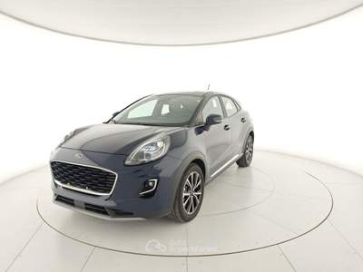 Ford Puma 1.0 EcoBoost Hybrid 125 CV S&S Titanium Blu/Azzurro usata Capua