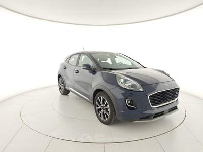 Ford Puma 1.0 EcoBoost Hybrid 125 CV S&S Titanium Blu/Azzurro usata Capua