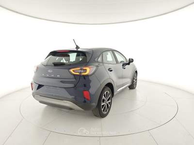 Ford Puma 1.0 EcoBoost Hybrid 125 CV S&S Titanium Blu/Azzurro usata Capua