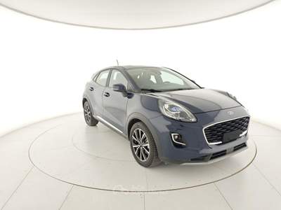 Ford Puma 1.0 EcoBoost Hybrid 125 CV S&S Titanium Blu/Azzurro usata Capua