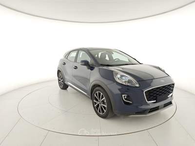Ford Puma 1.0 EcoBoost Hybrid 125 CV S&S Titanium Blu/Azzurro usata Capua