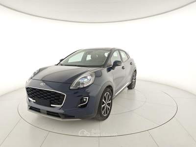 Ford Puma 1.0 EcoBoost Hybrid 125 CV S&S Titanium Blu/Azzurro usata Capua