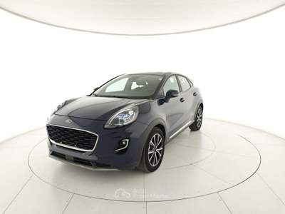 Ford Puma 1.0 EcoBoost Hybrid 125 CV S&S Titanium Blu/Azzurro usata Capua
