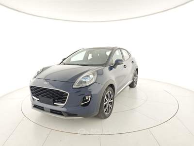 Ford Puma 1.0 EcoBoost Hybrid 125 CV S&S Titanium Blu/Azzurro usata Capua