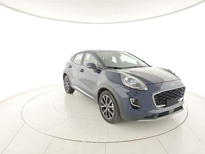 Ford Puma 1.0 EcoBoost Hybrid 125 CV S&S Titanium Blu/Azzurro usata Capua