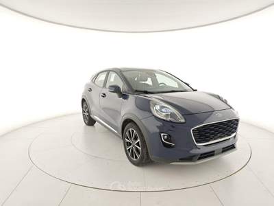 Ford Puma 1.0 EcoBoost Hybrid 125 CV S&S Titanium Blu/Azzurro usata Capua
