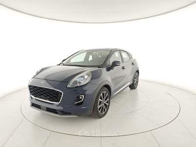 Ford Puma 1.0 EcoBoost Hybrid 125 CV S&S Titanium Blu/Azzurro usata Capua