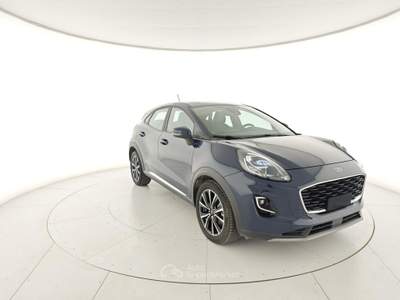 Ford Puma 1.0 EcoBoost Hybrid 125 CV S&S Titanium Blu/Azzurro usata Capua