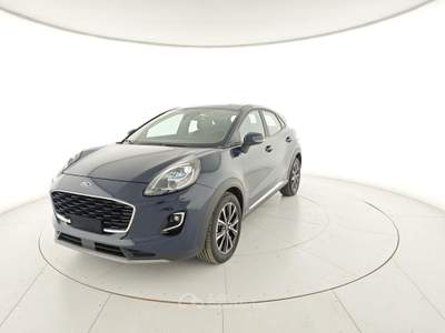 Ford Puma 1.0 EcoBoost Hybrid 125 CV S&S Titanium Blu/Azzurro usata Capua