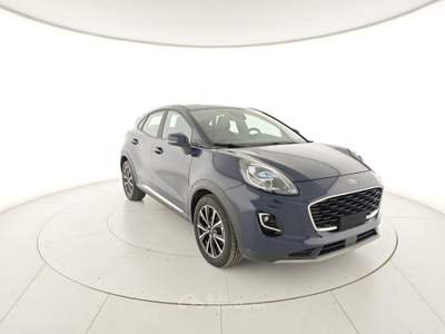Ford Puma 1.0 EcoBoost Hybrid 125 CV S&S Titanium Blu/Azzurro usata Capua